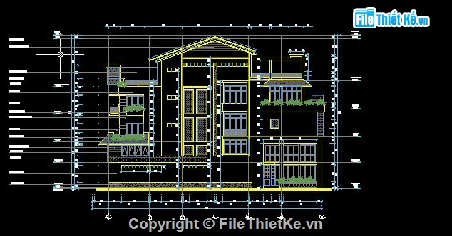 Nhà phố,kiến trúc 5 tầng,Nhà 2 tầng,Nhà liên kế,kiến trúc 2 tầng